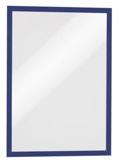 DURABLE Info-Rahmen 4868 DURAFRAME® MAGNETIC 5 Stück A3 magnethaftend dunkelblau