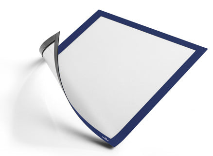 DURABLE Info-Rahmen 4869 DURAFRAME® MAGNETIC 5 Stück A4 magnethaftend dunkelblau