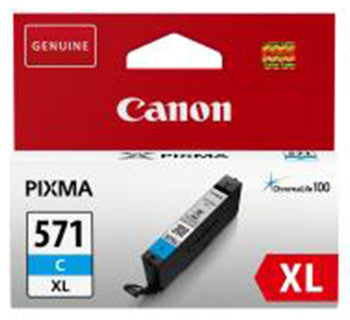 CANON Tintenpatrone CLI-571XL 895 Seiten cyan