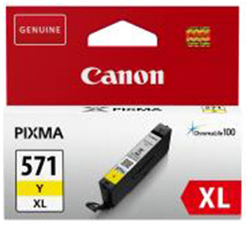 CANON Tintenpatrone CLI-571XL 895 Seiten gelb