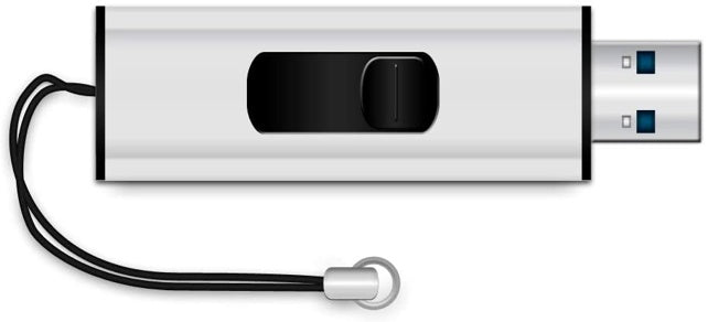 MEDIARANGE USB-Stick 3.0 16 GB silber