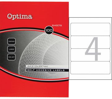 OPTIMA Ordner-Etikett 32105 192 x 61 mm 100 Blatt