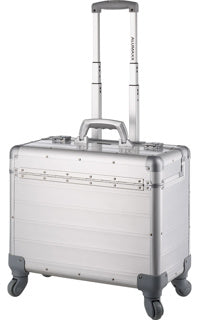ALUMAXX Pilotenkoffer 45168 Pandora Aluminium matt silber