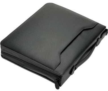 ALASSIO Tagungsmappe 30025 Arezzo mit 4-Ringmechanik Lederimitat schwarz