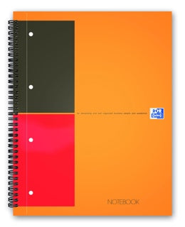 OXFORD Collegeblock Notebook A4+ 80 Blatt liniert