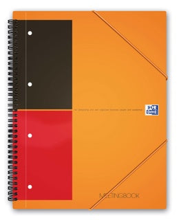 OXFORD Collegeblock Meetingbook A4+ 80 Blatt liniert
