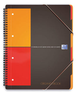 OXFORD Collegeblock Organizerbook A4+ 80 Blatt kariert