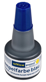 OFFICE POINT Stempelfarbe 30 ml blau