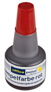 OFFICE POINT Stempelfarbe 30 ml rot