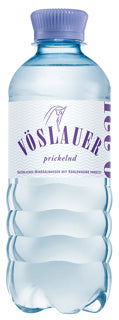 VÖSLAUER Mineralwasser prickelnd 12 Flaschen à 0.33 Liter Einwegpfand