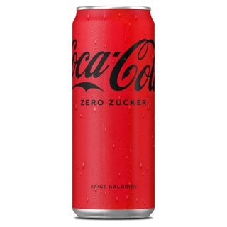 COCA COLA Zero 0.33 Liter Dose Einwegpfand