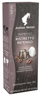 JULIUS MEINL Kaffee Kapseln Inspresso Ristretto Intenso 10 Stück