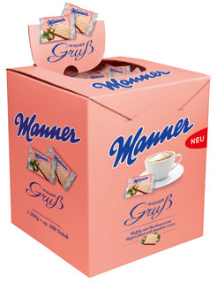 MANNER Waffeln Wiener Gruß 300 Stück