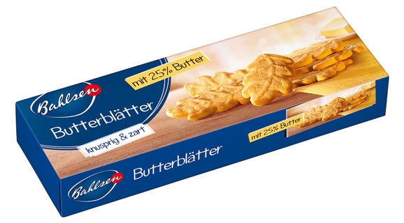 BAHLSEN Kekse Butterblätter 125 g