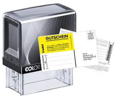 COLOP Textstempel Printer 30 mit Gutschein 5-zeilig 18 x 47 mm