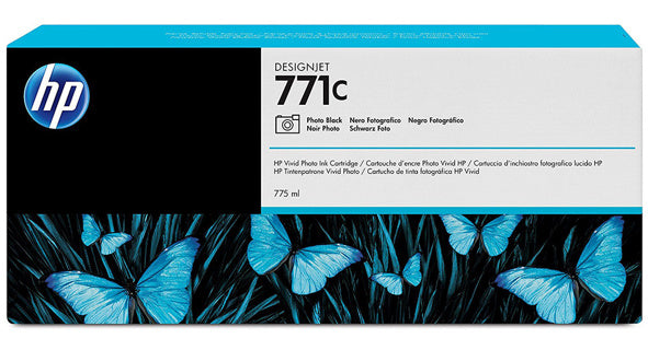 HP Tintenpatrone Nr. 771C 775ml fotoschwarz