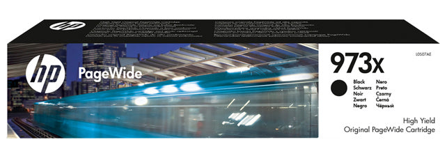 HP Tintenpatrone Nr. 973X 182.5ml schwarz