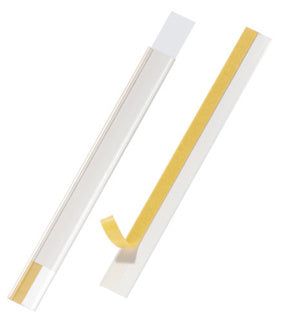 DURABLE Scannerschienen 80400 SCANFIX® 5 Stück selbstklebend 20 mm x 20 cm transparent