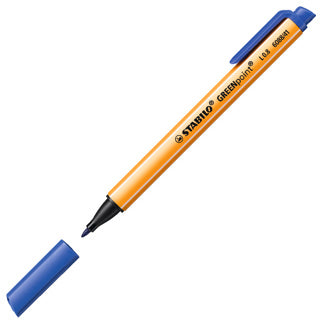 STABILO Filzschreiber 6088 Greenpoint 0.8 mm blau