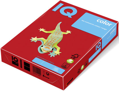 IQ Color Kopierpapier DIN A4 120 g/m² 250 Blatt rot