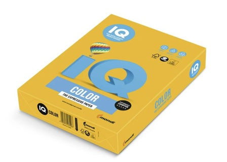 IQ Color Kopierpapier DIN A4 500 Blatt 80 g/m² gold