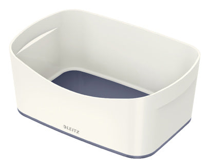 LEITZ Aufbewahrungsschale MyBox 5257 weiß/grau metallic