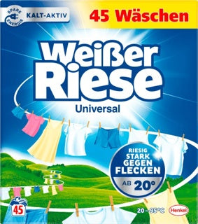 WEISSER RIESE Waschpulver Universal 45 Waschgänge