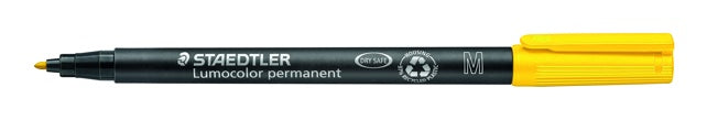 STAEDTLER OHP-Stift Lumocolor® 317 permanent 1 mm gelb