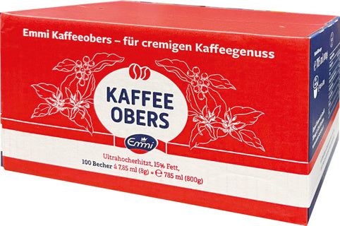 EMMI Kaffeeobers 100 Stück à 8 g 15 % Fett