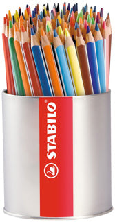 STABILO Buntstifte 203 Trio dick 92 Stück in der Dose mehrere Farben