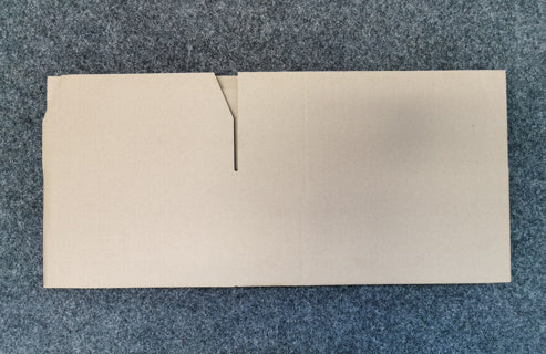 Blitzbodenkarton Größe 2 1-wellig 350 x 250 x 140 mm braun