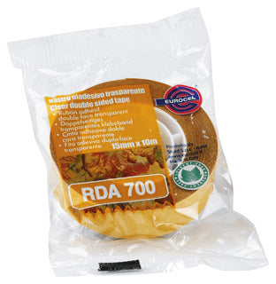 EUROCEL Klebeband doppelseitig 15 mm x 10 m transparent