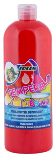 JOLLY Malfarbe 9342 Tempera Kids Mix 1 Liter zinnober