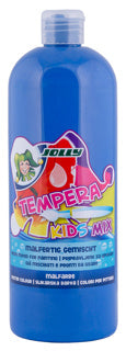 JOLLY Malfarbe 9342 Tempera Kids Mix 1 Liter ultramarinblau