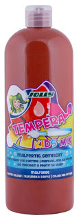 JOLLY Malfarbe 9342 Tempera Kids Mix 1 Liter mittelbraun