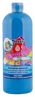 JOLLY Malfarbe 9342 Tempera Kids Mix 1 Liter himmelblau