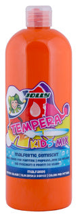 JOLLY Malfarbe 9342 Tempera Kids Mix 1 Liter hellorange