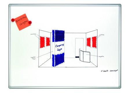 FRANKEN Whiteboard SC8202 Pro 90 x 60 cm emailliert