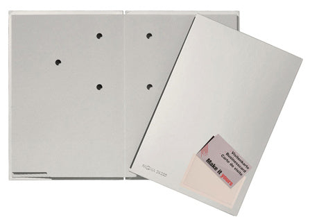 PAGNA Unterschriftsmappe 24205 A4 20 Fächer silber