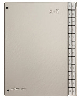 PAGNA Pultordner 24249 A4 24 Fächer A-Z silber