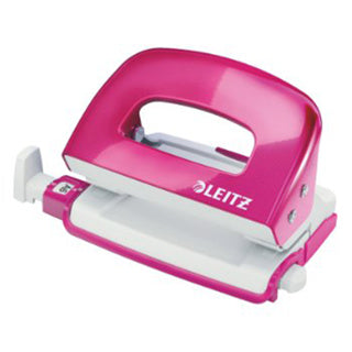 LEITZ Locher 5060 WOW Mini pink metallic