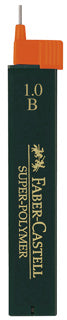 FABER-CASTELL Feinminen 1209 SUPER-POLYMER 12 Stück 1 mm B