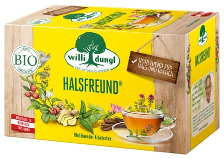 WILLI DUNGL Kräutertee Bio Halsfreund 20 Beutel