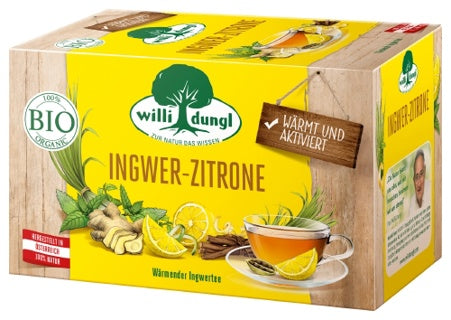 WILLI DUNGL Ingwer-Zitrone-Tee Bio 20 Beutel