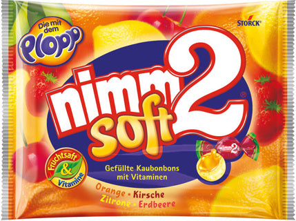 STORCK Kaubonbons nimm2 Soft gefüllt 800 g