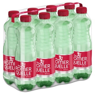RÖMERQUELLE Mineralwasser ohne 8 Flaschen à 0.5 Liter