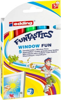 EDDING Windowmarker 16 Funtastics 5er