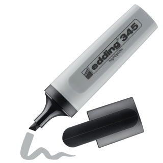EDDING Textmarker 345 silbergrau