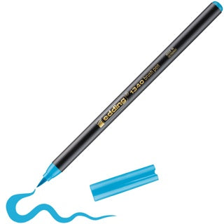 EDDING Fasermaler 1340 Brushpen azurblau