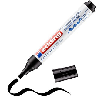 EDDING Kalligrafiestift 1455 permanent schwarz